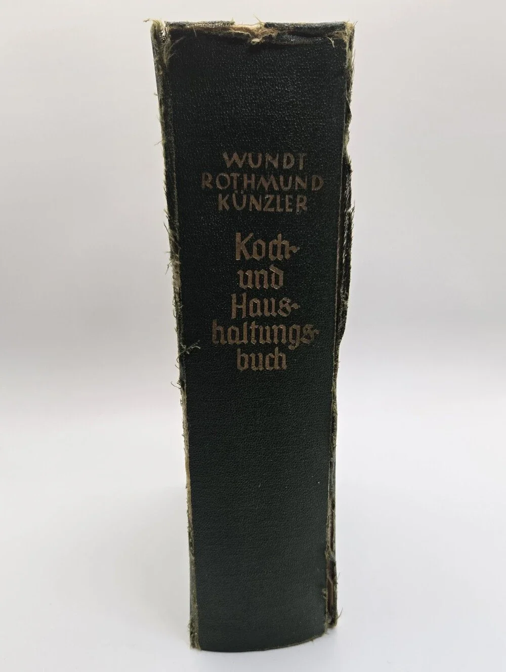 Vintage German cookbook titled Koch- und Haushaltungsbuch- Cooking & Household